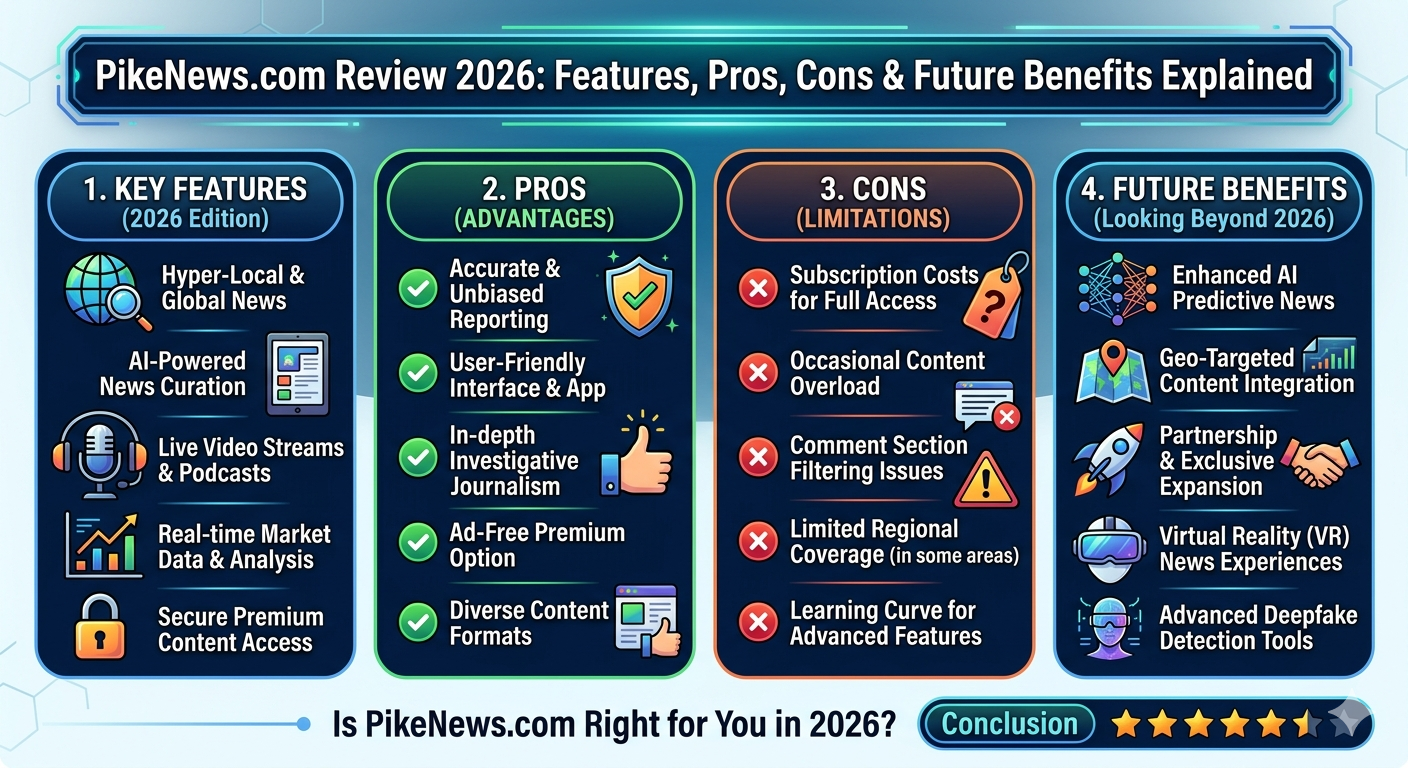 PikeNews.com Review 2026: Features, Pros, Cons & Future Benefits Explained